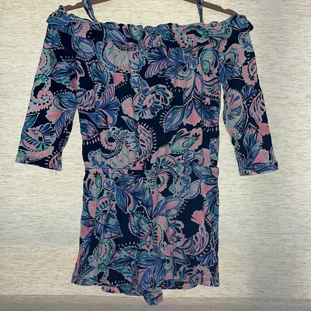Girls Lilly Pulitzer XL 12/14 romper
